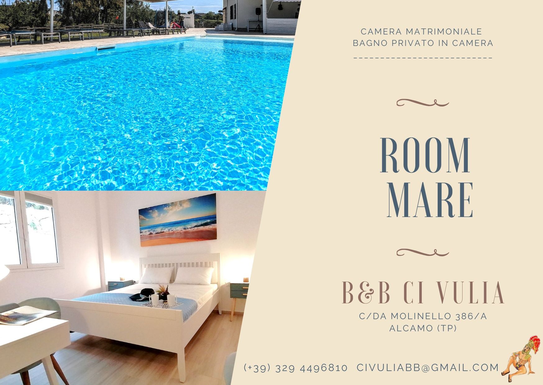 LE NOSTRE CAMERE E LA COLAZIONE